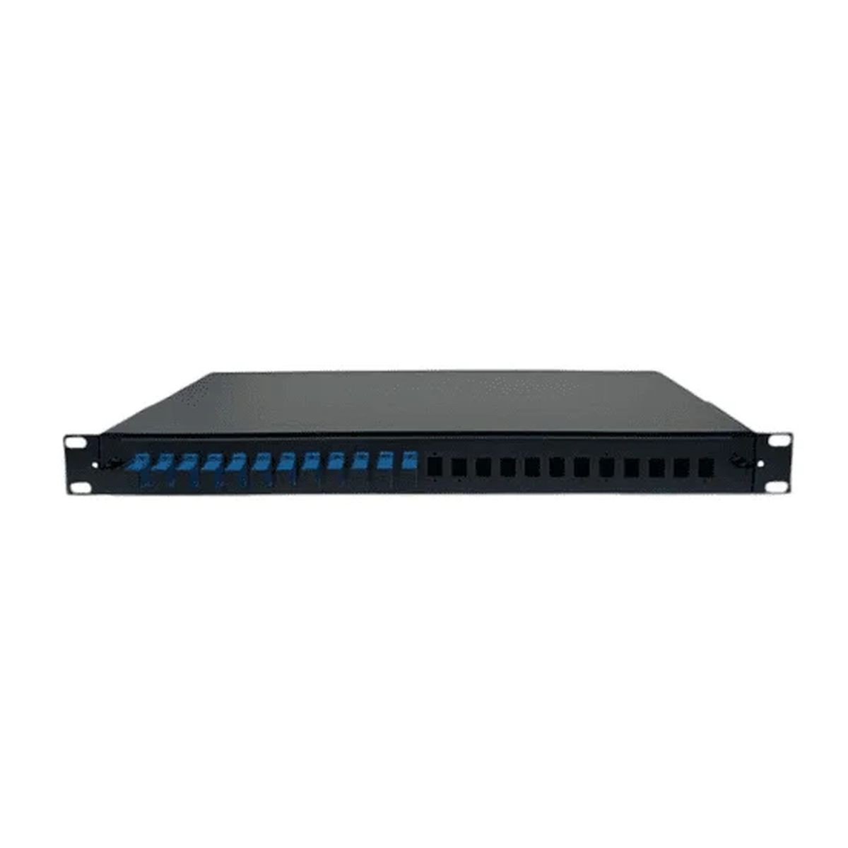 Кросс оптический Pro 1U-SC/APC-12-12-12 (RAL 9005)